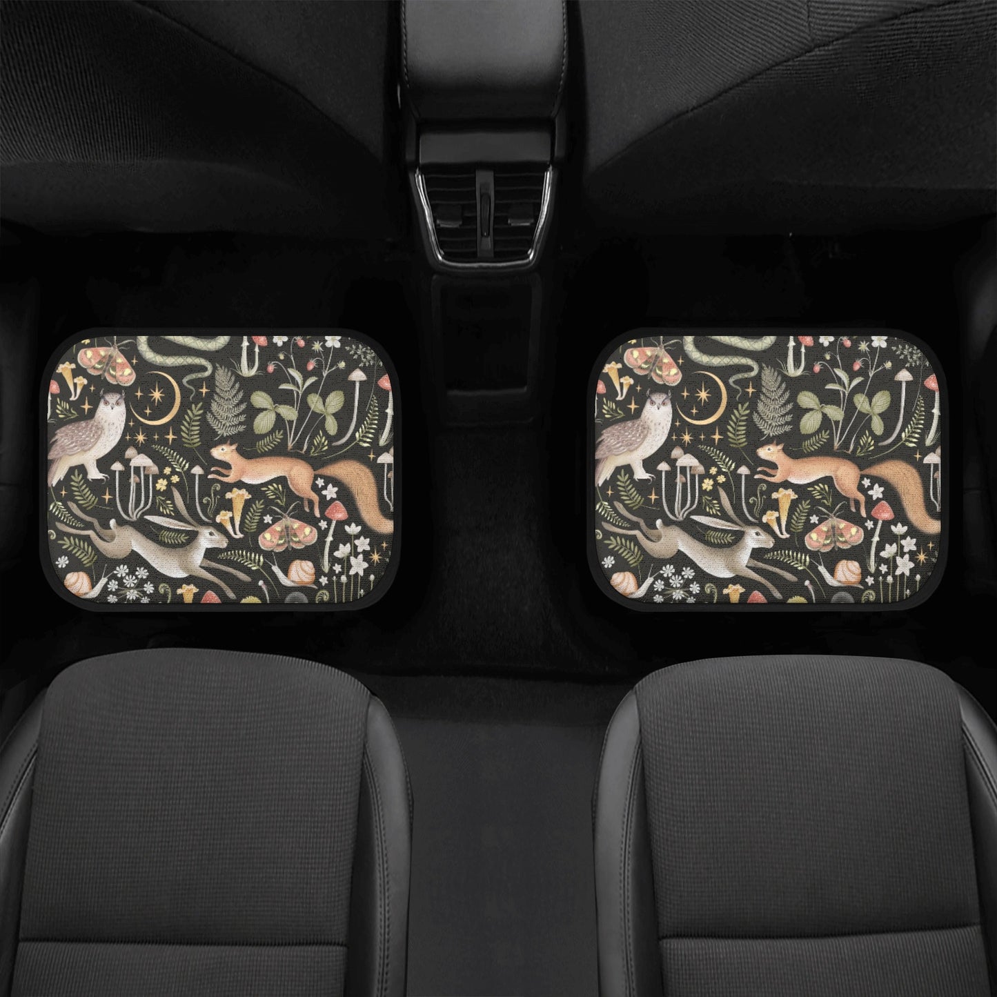 Forest Animals Back and Front Car Floor Mats
