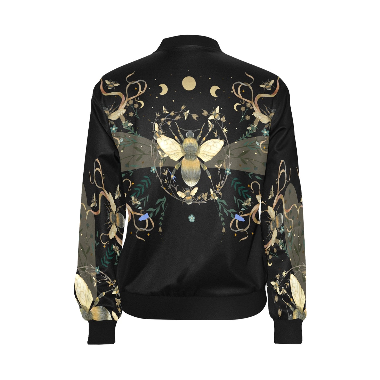 Bumble Bee Bomber Women Bomber Jacket