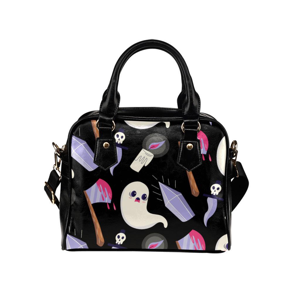kawaii ghost axes bowling bag Shoulder Handbag | Sense Forest