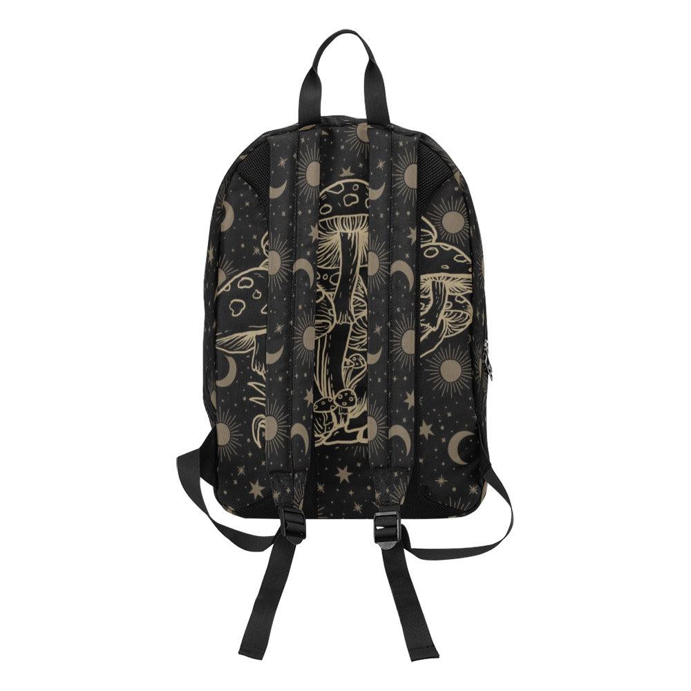 Mystical Celestial witchy mushroom backpack Travel Backpack(Large Capacity)