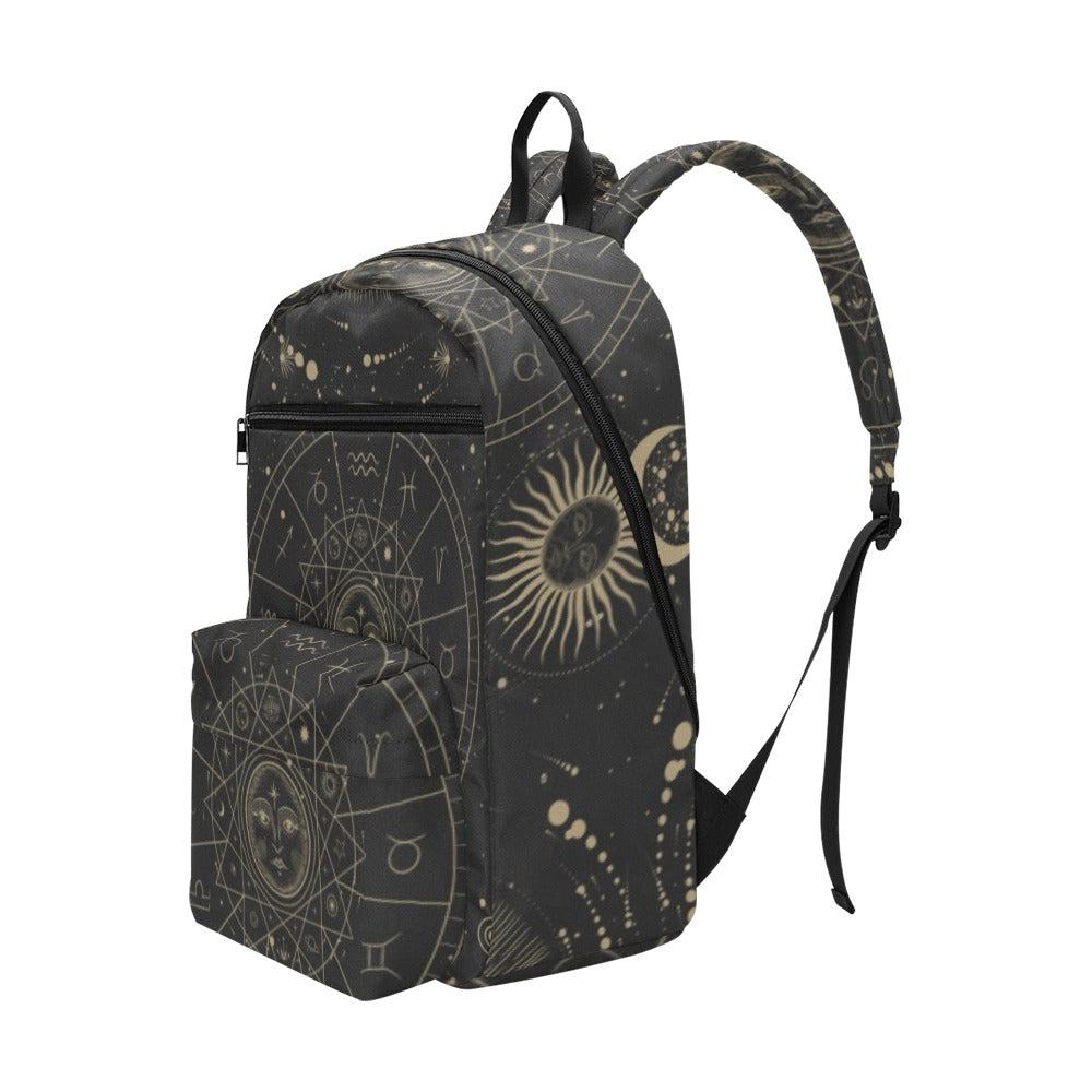 Astrology witchy skater backpack Travel day pack