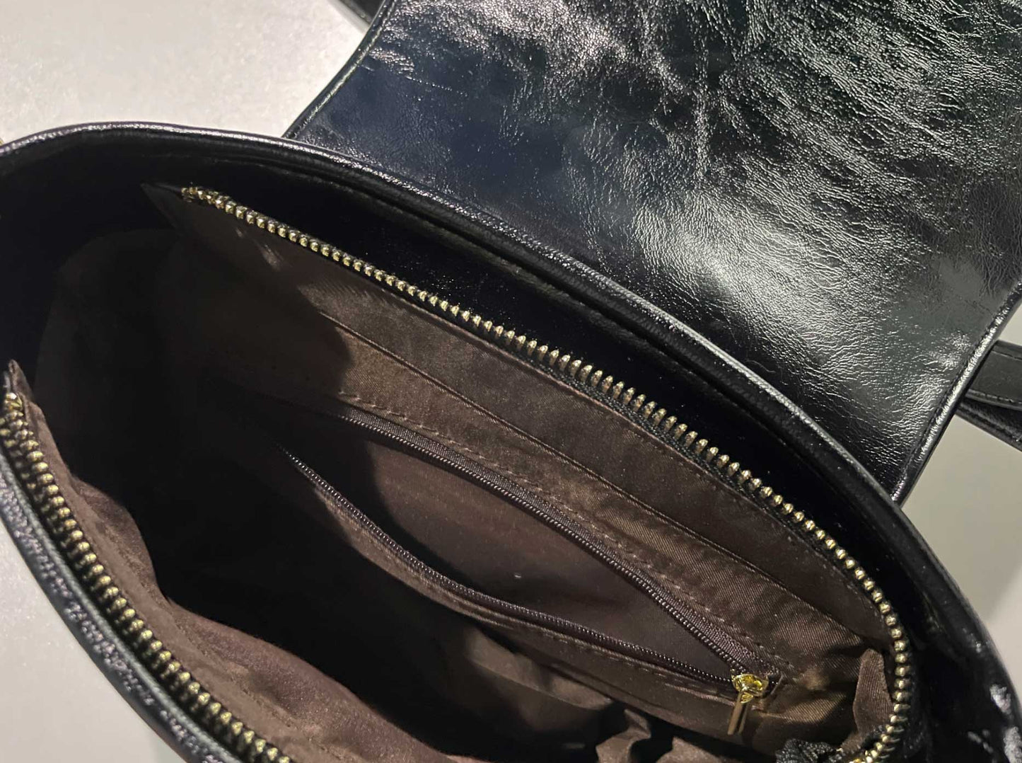 Astrology witch Vegan leather saddle bag