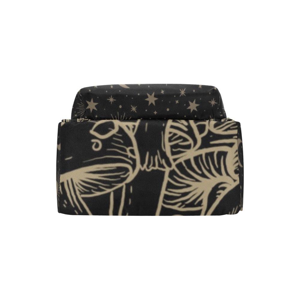 Mystical Celestial witchy mushroom backpack Travel Backpack(Large Capacity)