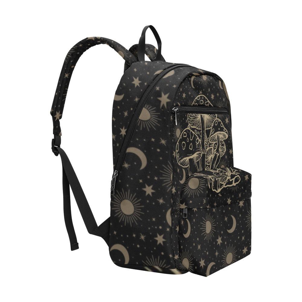 Mystical Celestial witchy mushroom backpack Travel Backpack(Large Capacity)