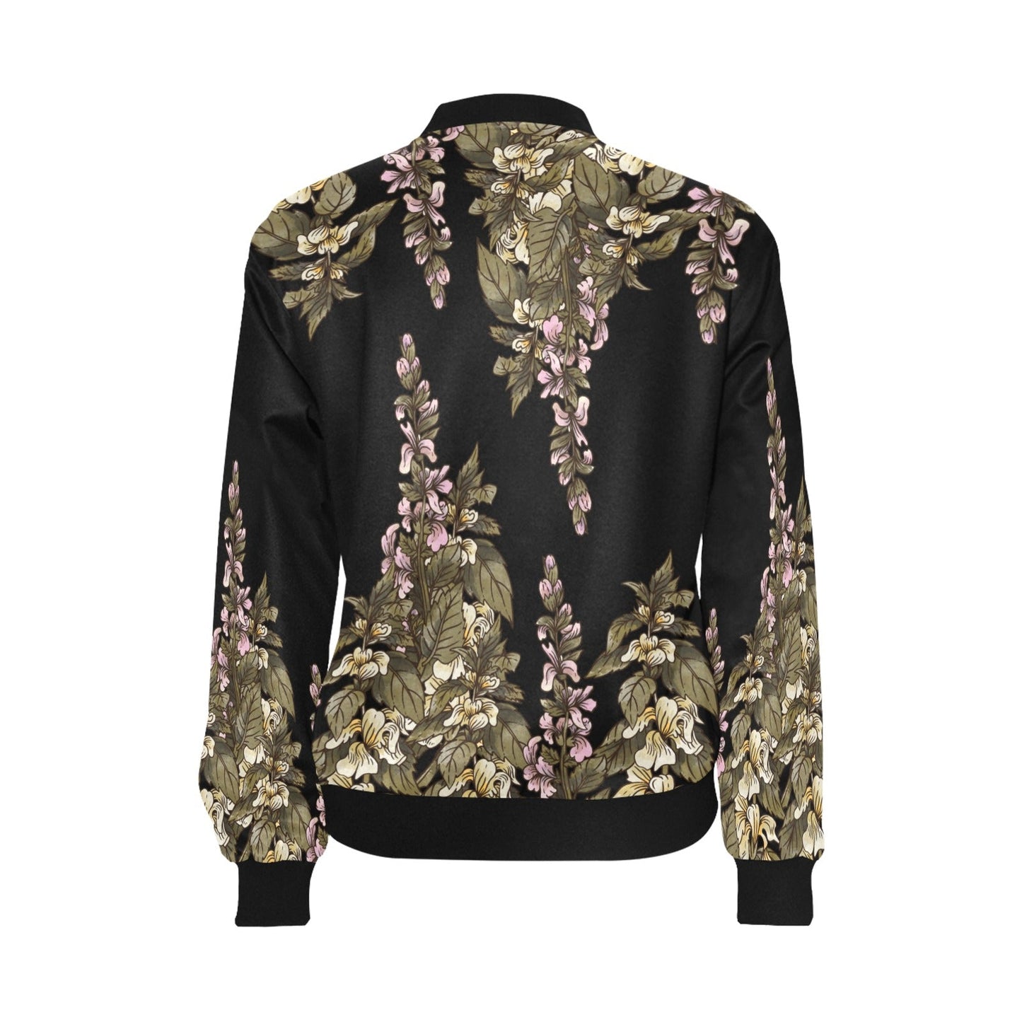 Fox gloves Women Bomber Jacket - sense forest