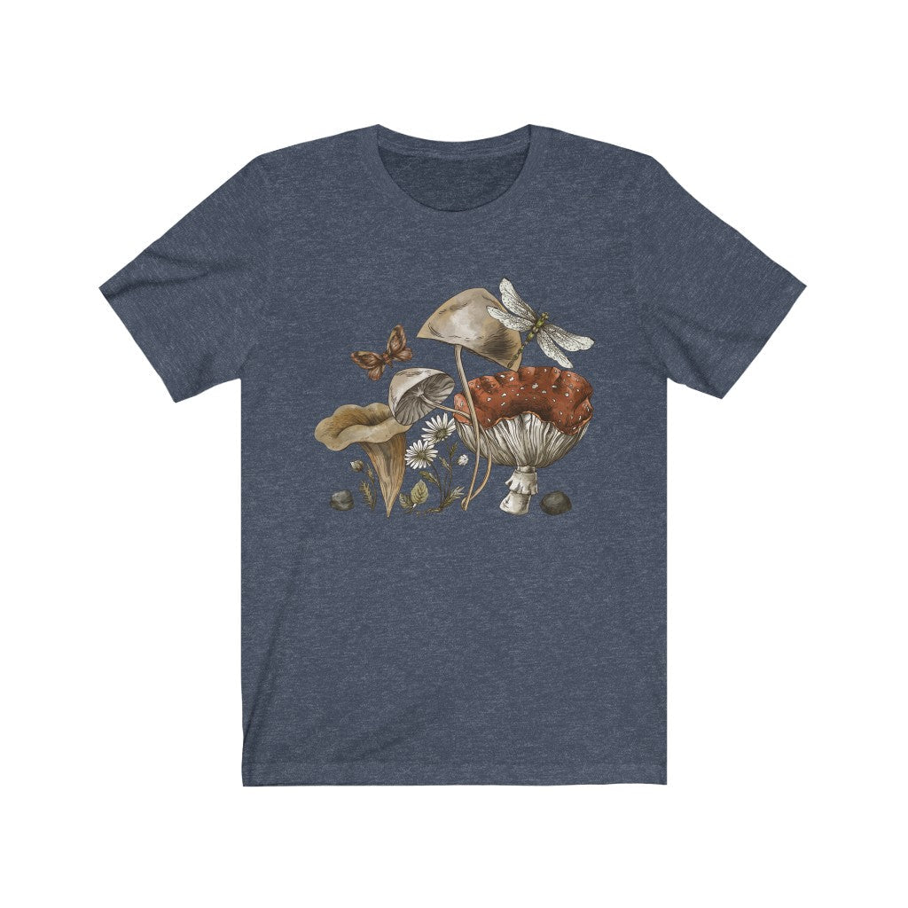 Magic Mushroom Forest Witch Tee - sense forest