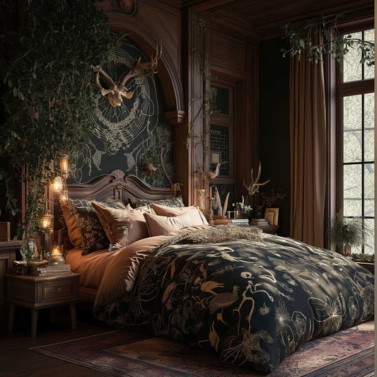 5 Must-Have Dark Cottagecore Bedding Sets for a Mystical 2025