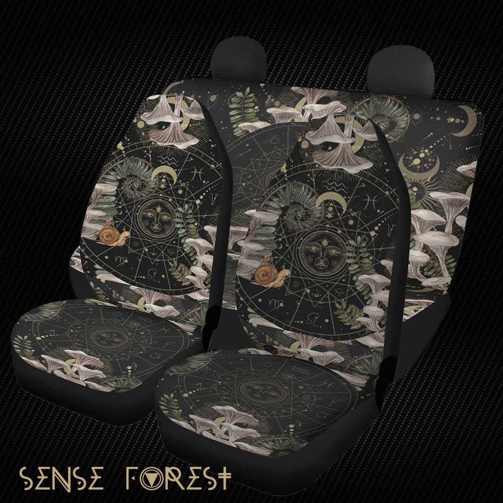 Sense Forest Amanita Mushroom Forest Saddle Bag