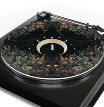 Turntable SlipMats - sense forest