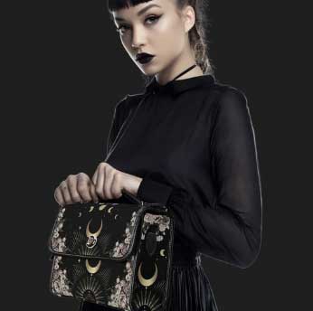 Vegan Leather Satchel Bag - sense forest