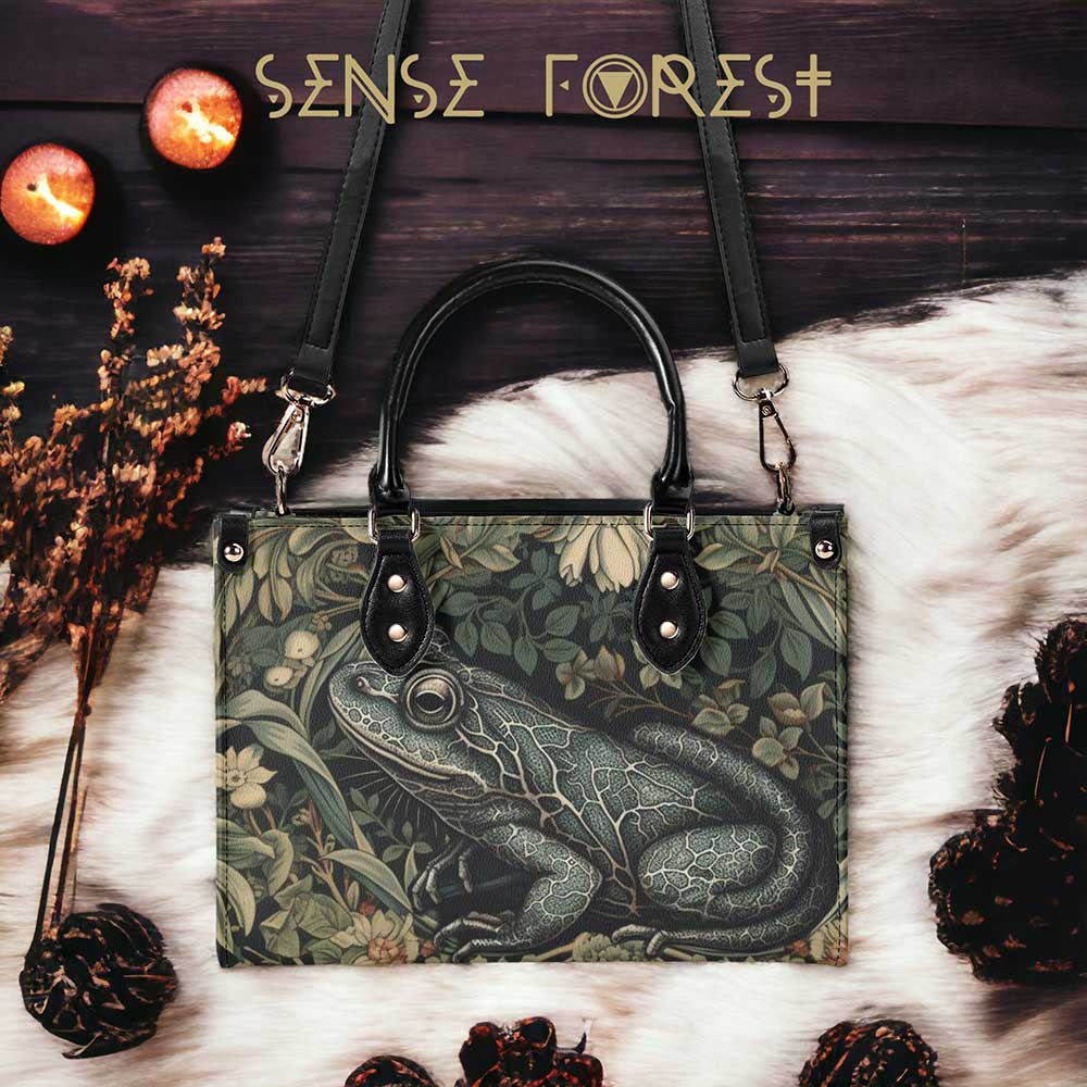 Goblincore Toad forest Handbag wallet set | Sense Forest