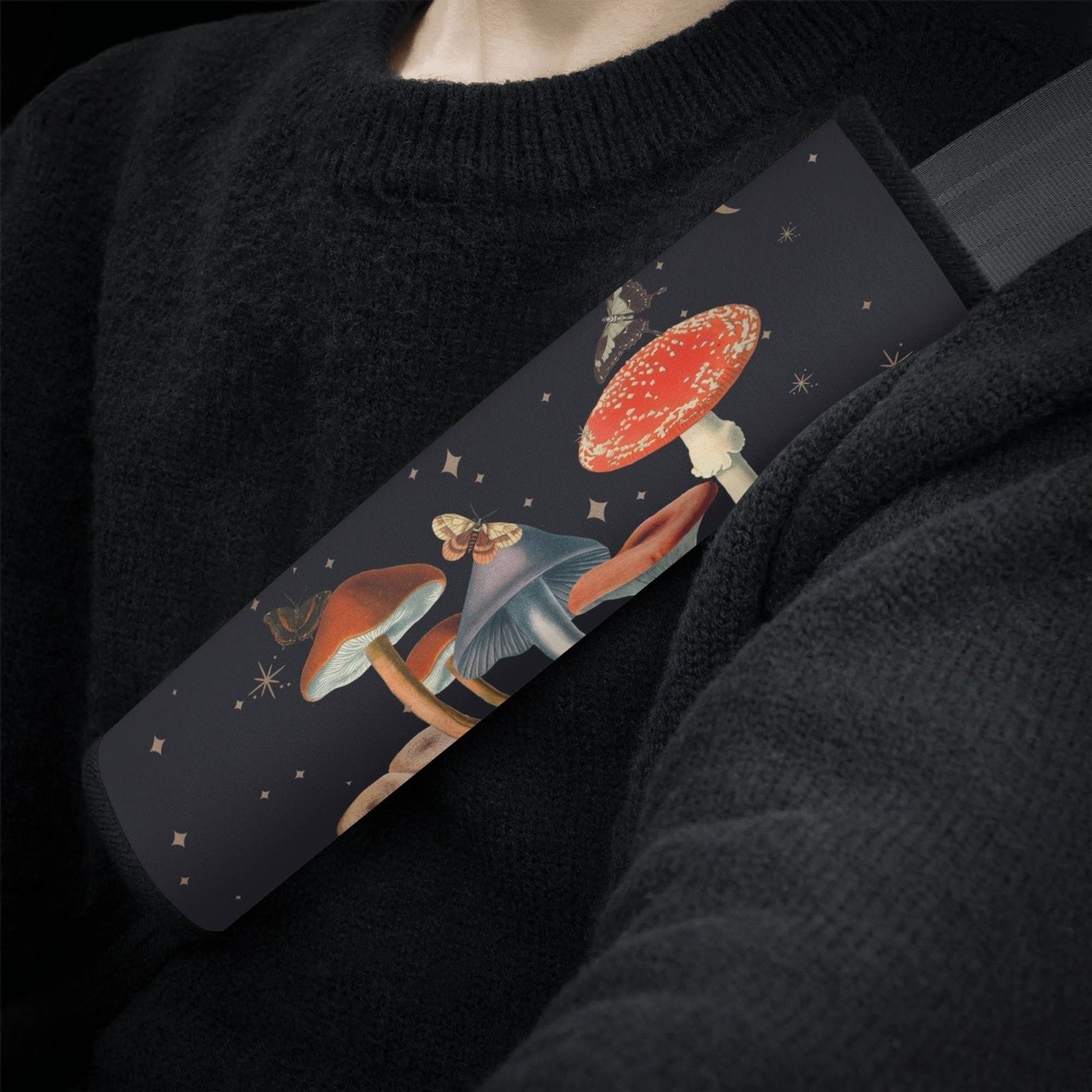 Amanita Mushroom Night Car Seat Cover Set | Sense Forest - sense forest