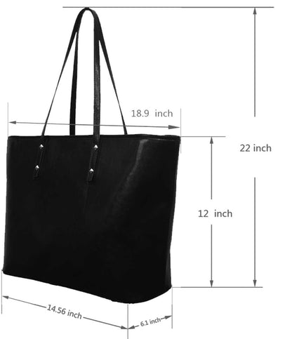 Boho Moon phase moth Forest Vegan Leather Zip top Tote Bag - sense forest