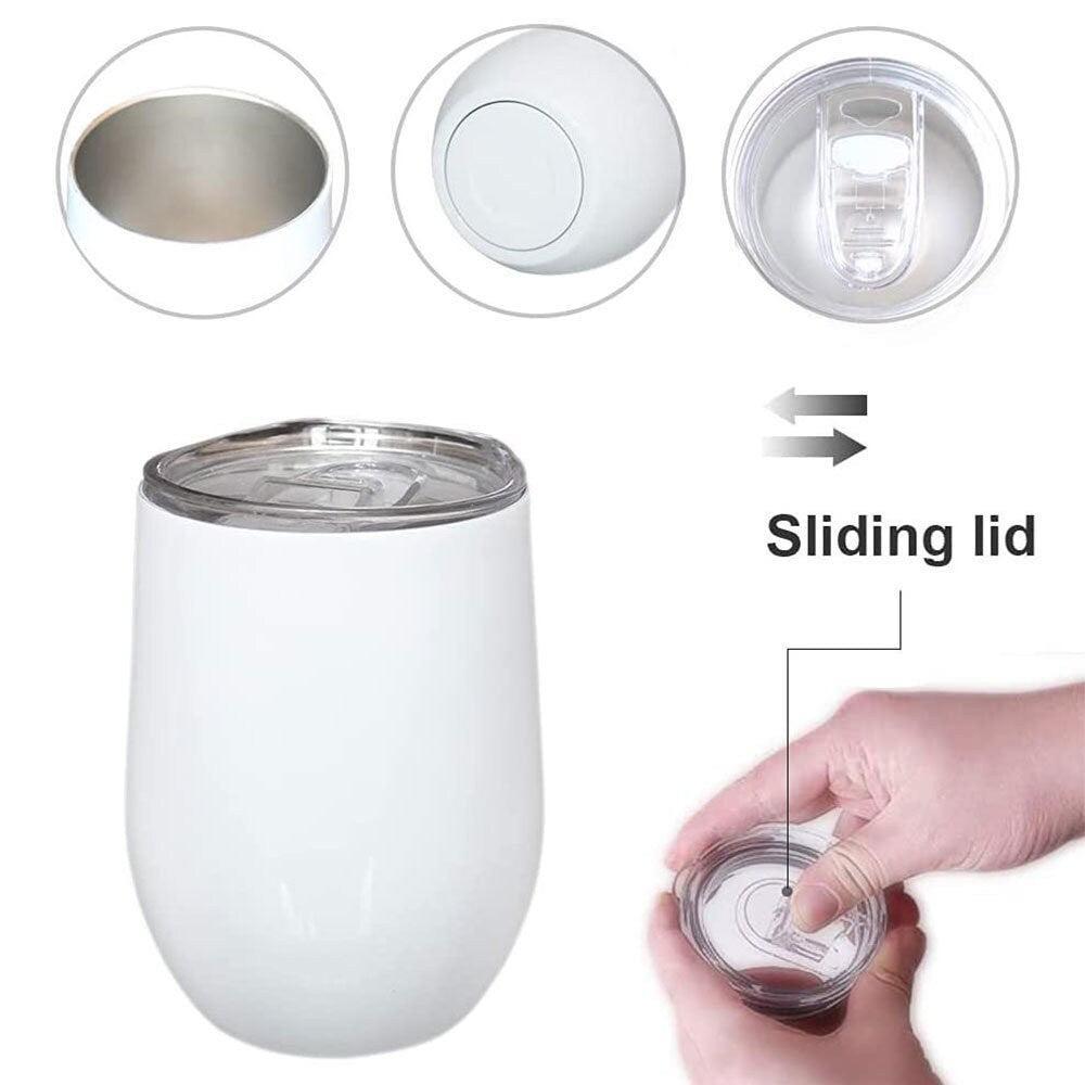 Botanical Herbalist witchcraft 12oz Stainless Steel Wine Tumbler | Sense Forest - sense forest