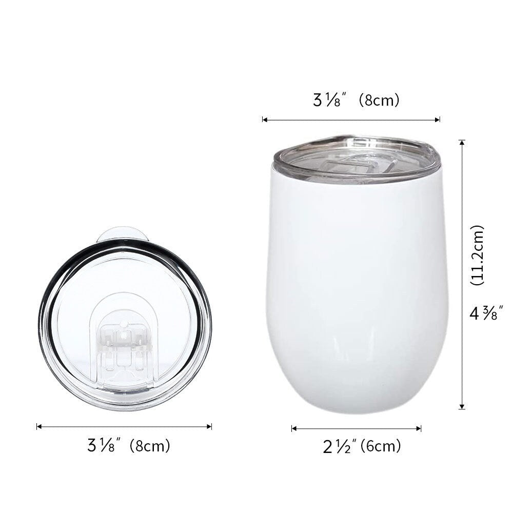 Botanical Herbalist witchcraft 12oz Stainless Steel Wine Tumbler | Sense Forest - sense forest