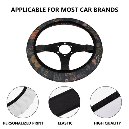 Botanical Witchy Moon Phase Celestial Car Seat Cover - sense forest