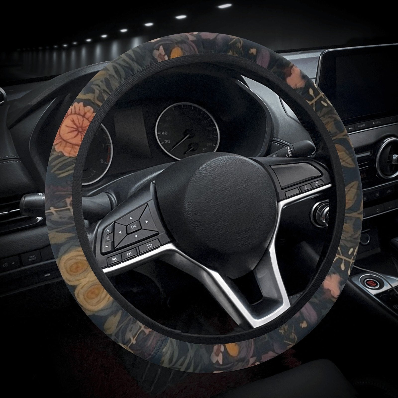 Botanical Witchy Moon Phase Celestial Car Seat Cover - sense forest