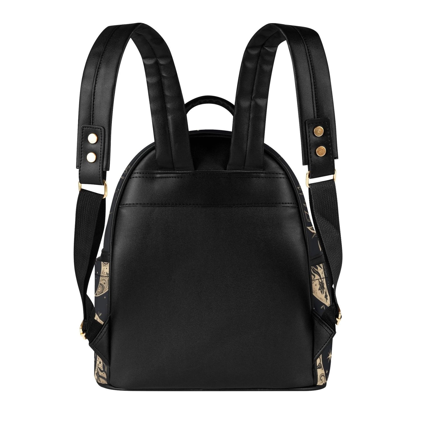 Celestial moon witchy mini PU Backpack | Sense Forest - sense forest
