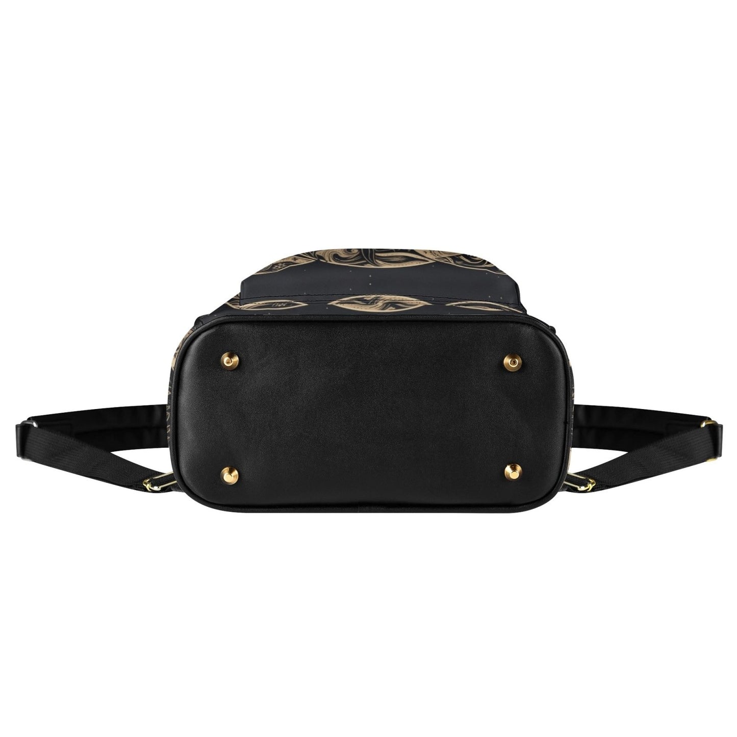 Celestial moon witchy mini PU Backpack | Sense Forest - sense forest