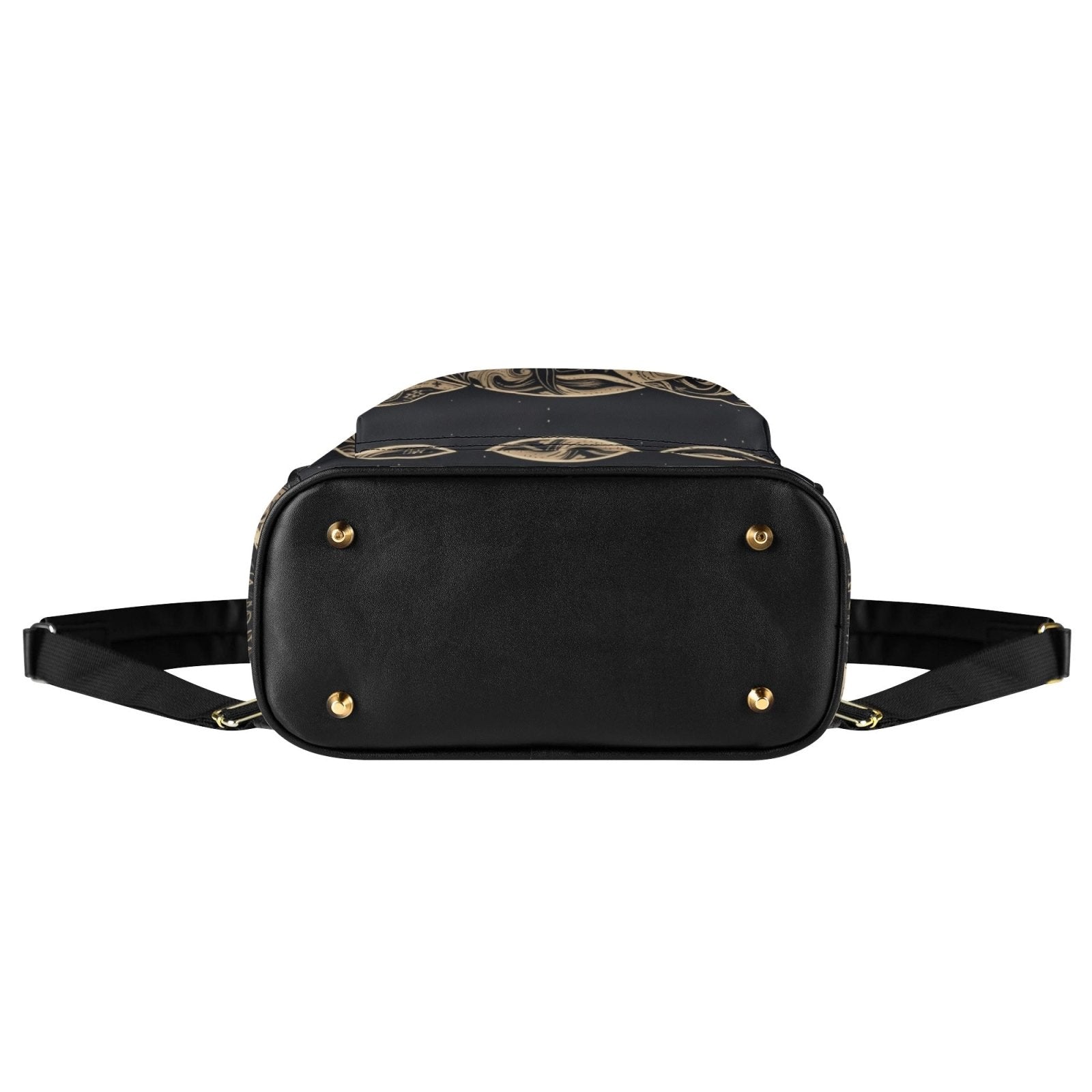 Celestial moon witchy mini PU Backpack | Sense Forest - sense forest