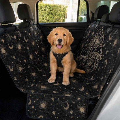 Celestial Mushroom Car Pet Seat Covers - sense forest