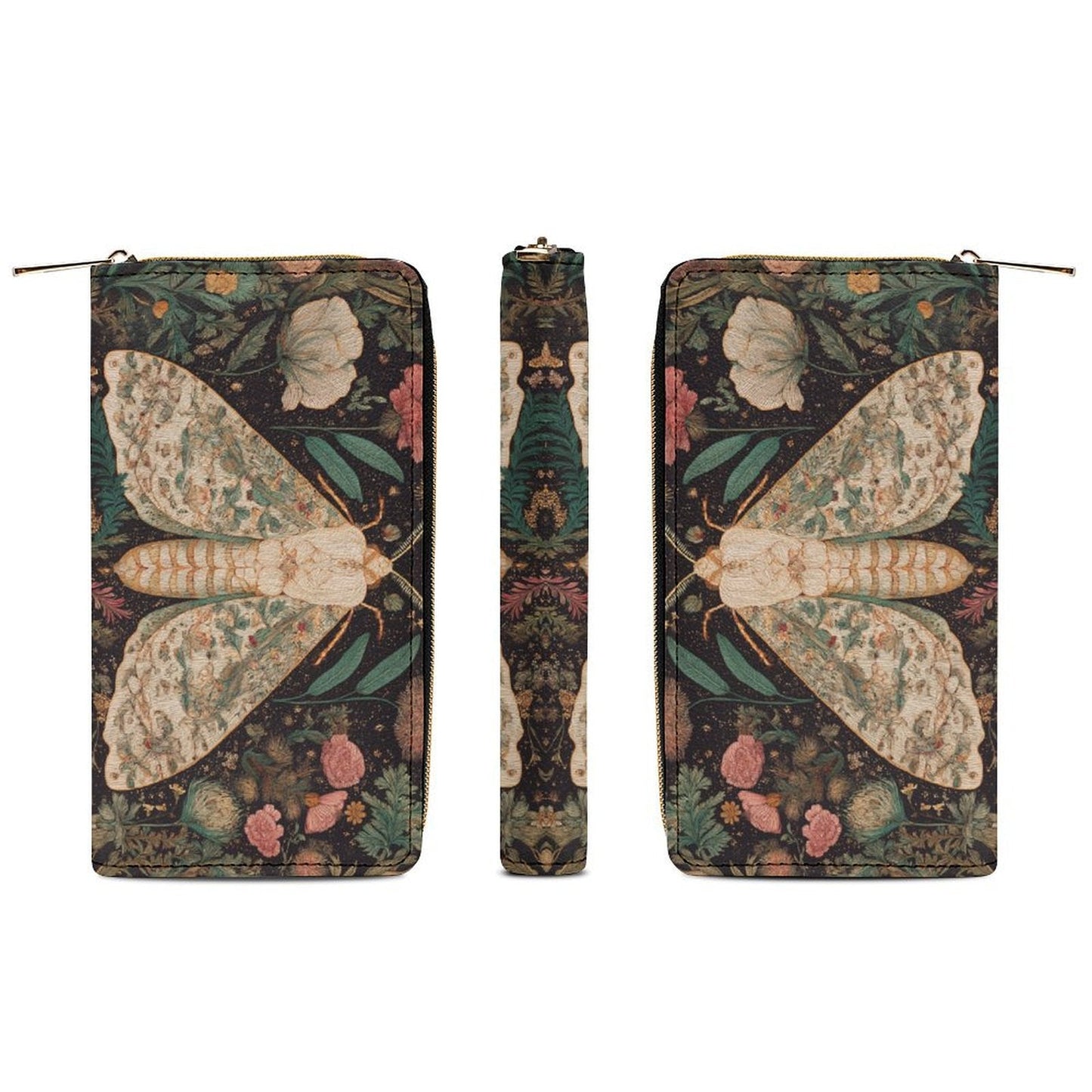Cottagecore Witch Moth purse Canvas Satchel witchy Bag - sense forest