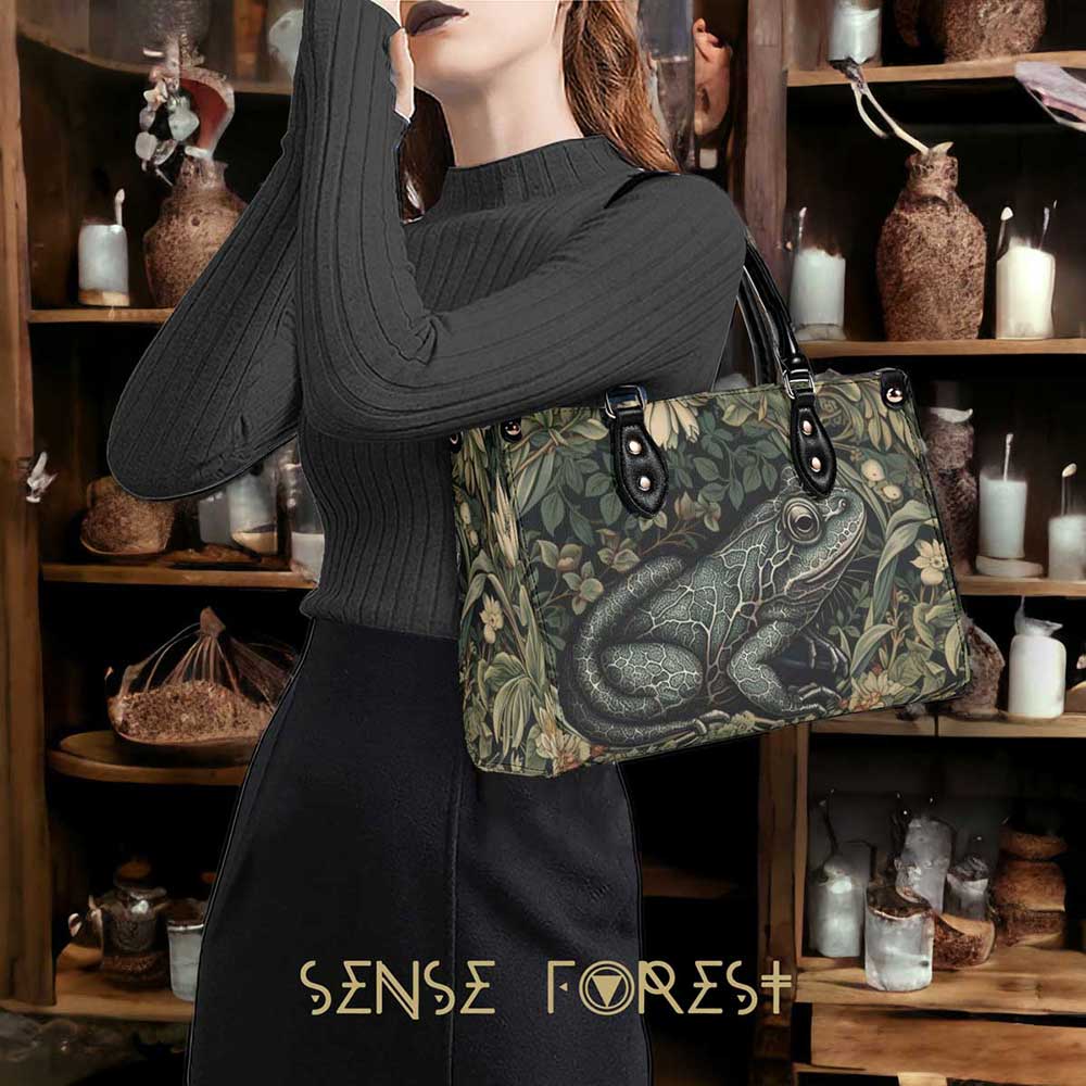 Goblincore Toad forest Handbag wallet set | Sense Forest