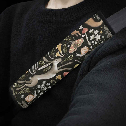 Dark Cottagecore Forest Animals Car Seat Cover Set - sense forest