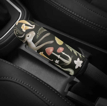 Dark Cottagecore Forest Animals Car Seat Cover Set - sense forest