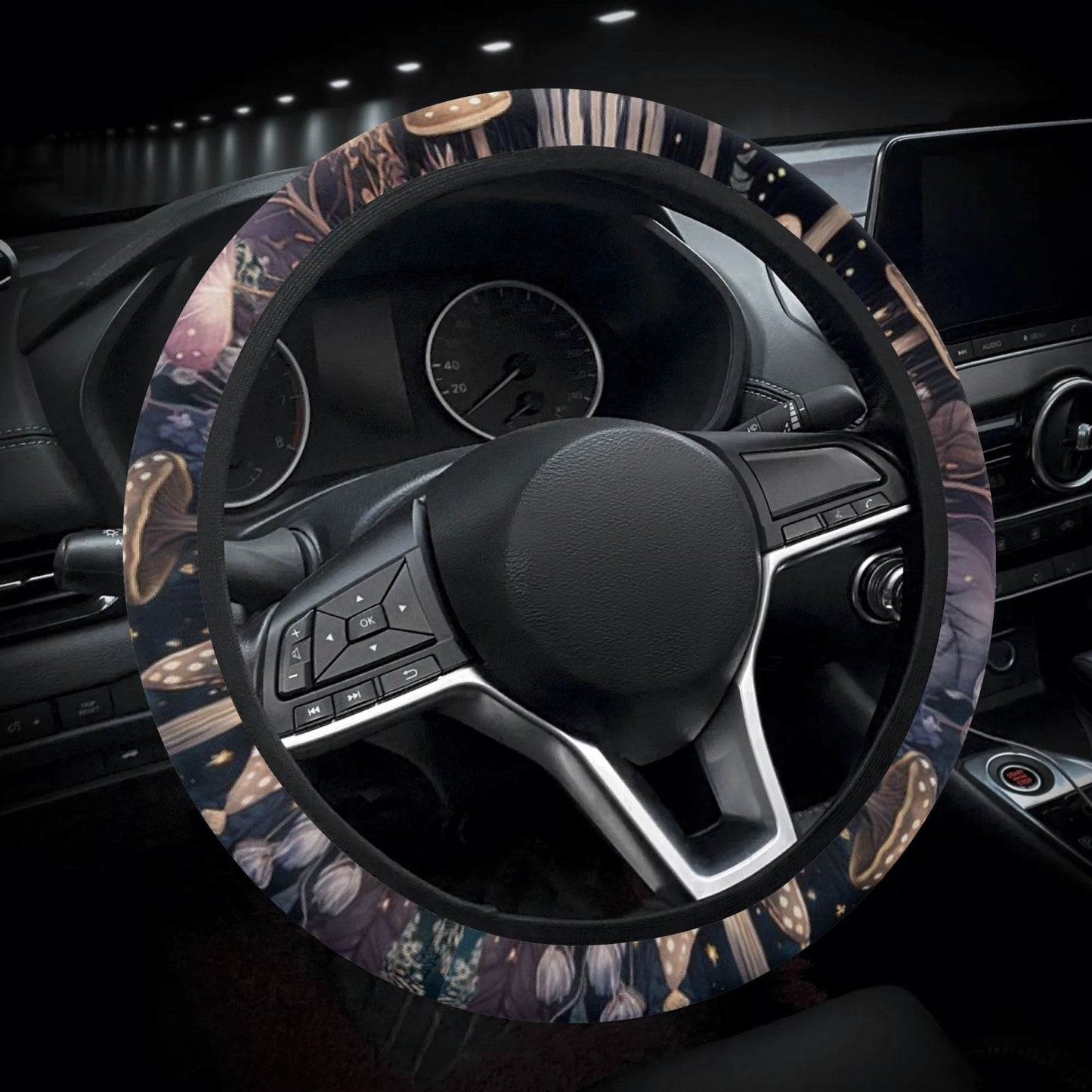Dark mushroom Forest Watercolor car seat covers | Sense Forest - sense forest