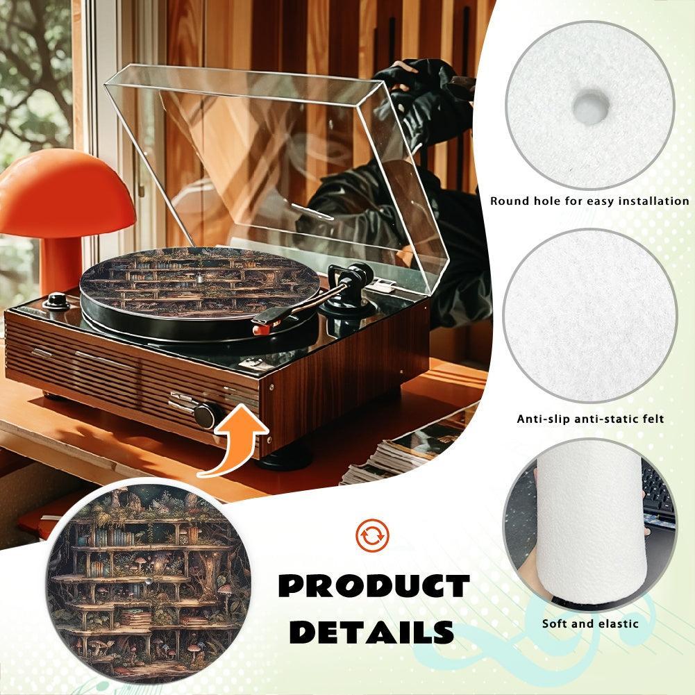 Enchanted Forest Treehouse Turntable Slipmat |Sense Forest - sense forest