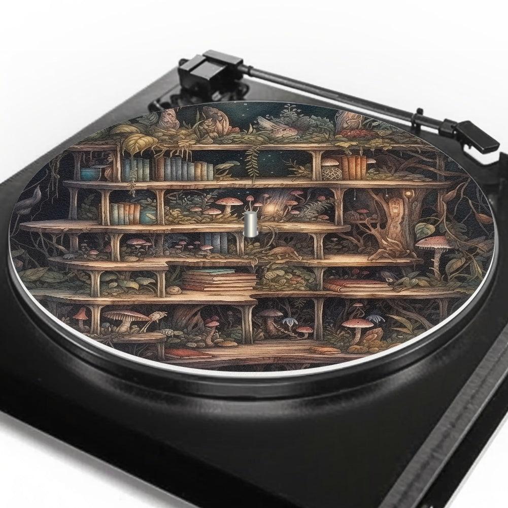 Enchanted Forest Treehouse Turntable Slipmat |Sense Forest - sense forest