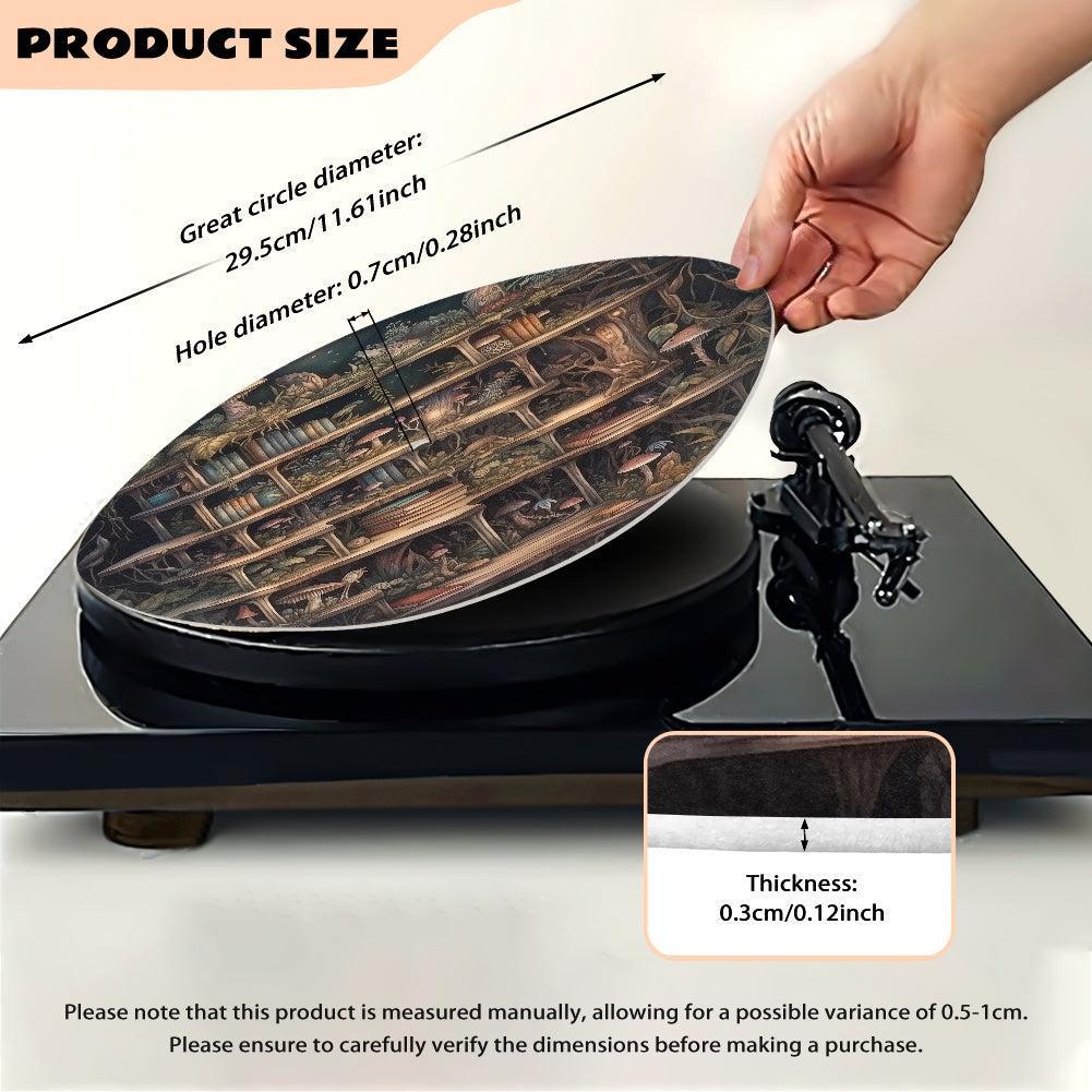 Enchanted Forest Treehouse Turntable Slipmat |Sense Forest - sense forest