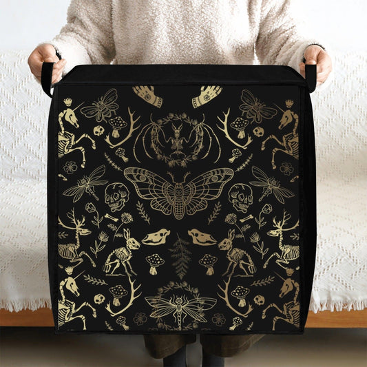Forest Animal Boness skeletons Bedding Storage Box Bag - sense forest