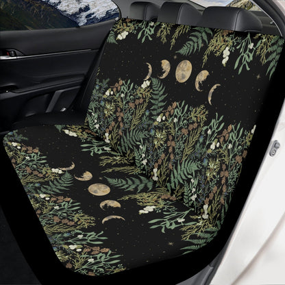 Forest Moon Phase Witchy Car Seat Cover Decor Set | Sense Forest - sense forest