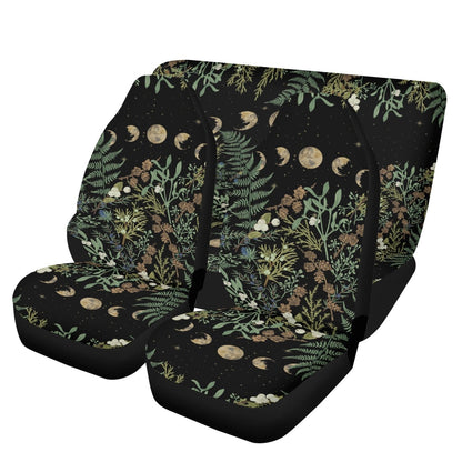 Forest Moon Phase Witchy Car Seat Cover Decor Set | Sense Forest - sense forest