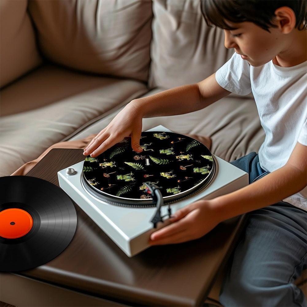 Goblincore Forest Forg Turntable mat - sense forest