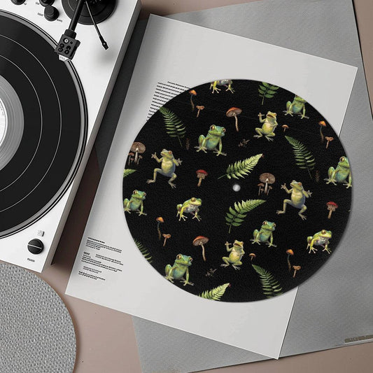 Goblincore Forest Forg Turntable mat - sense forest