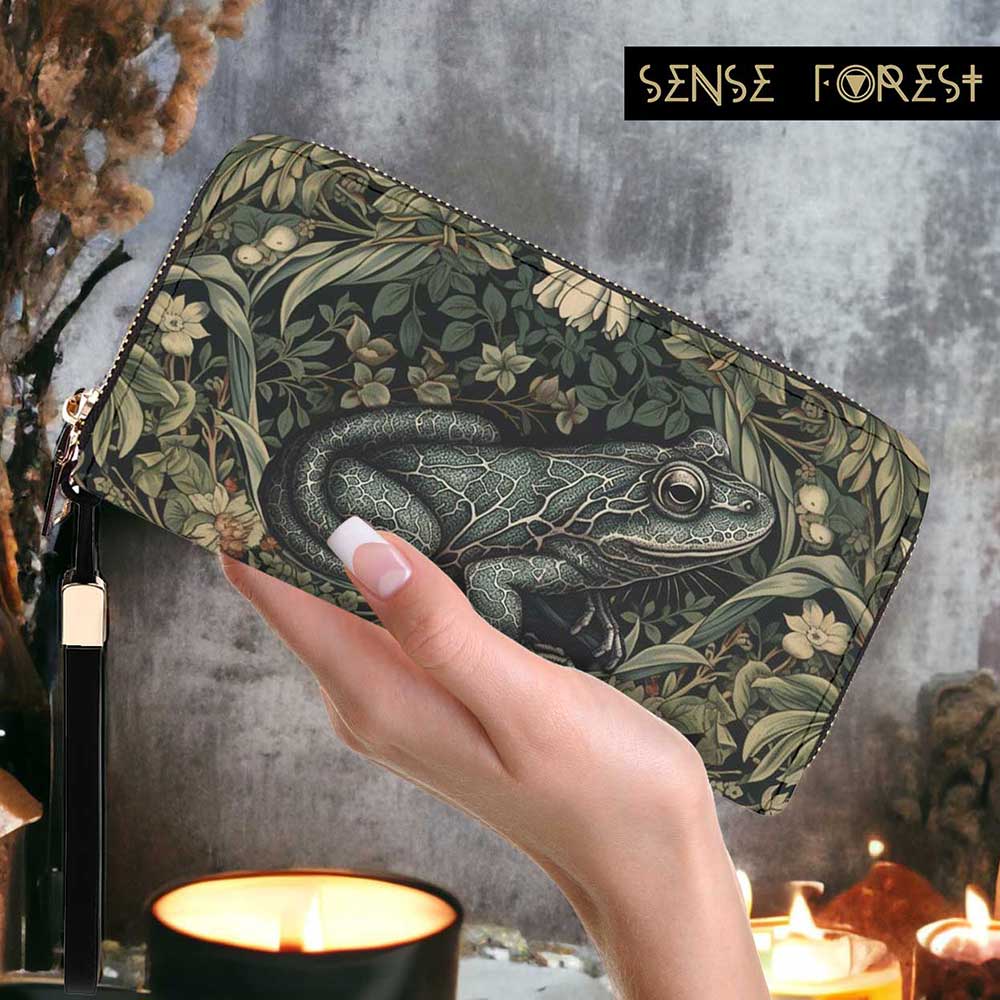 Goblincore Toad forest Handbag wallet set | Sense Forest - sense forest