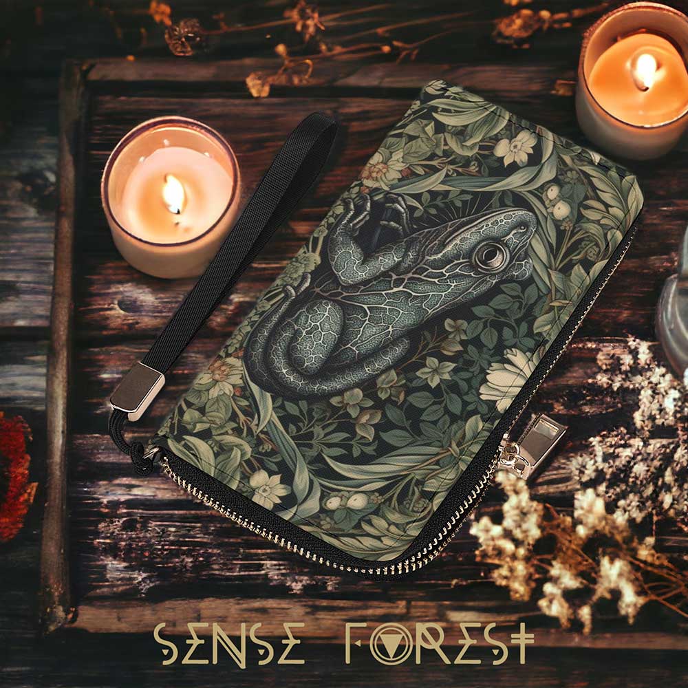 Goblincore Toad forest Handbag wallet set | Sense Forest - sense forest