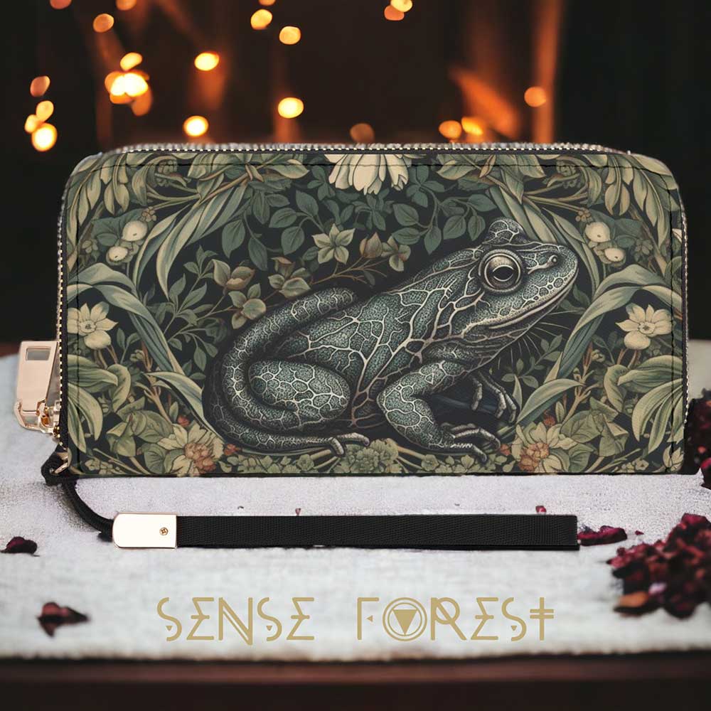 Goblincore Toad forest Handbag wallet set | Sense Forest - sense forest