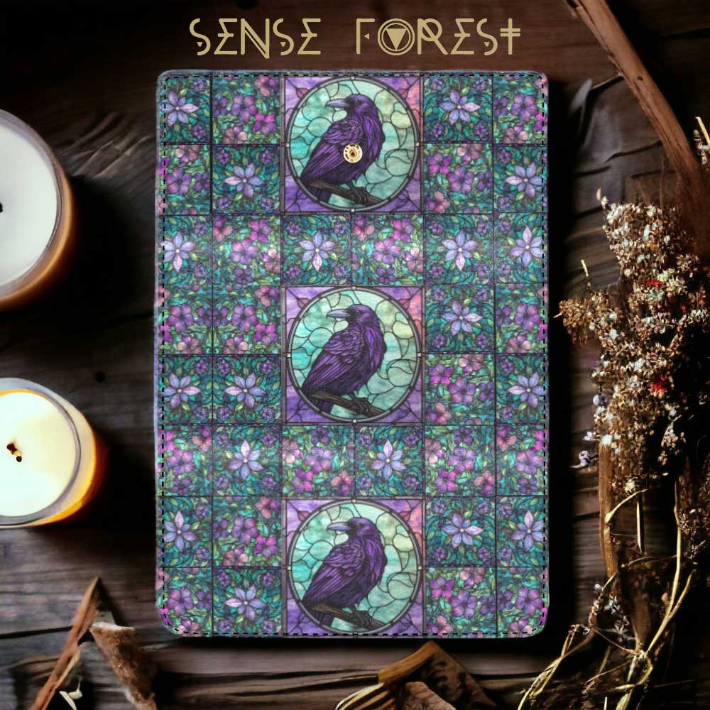 Gothic Raven Satchel Bag and wallet set | Sense Forest - sense forest