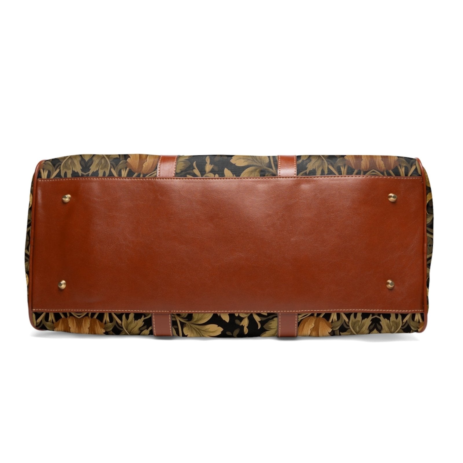 Maximalist Witchy Retro Floral rabbit Waterproof Travel Bag | Sense Forest - sense forest