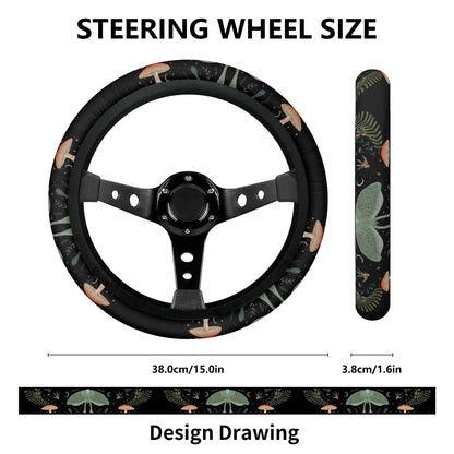 Moth Forest Car Seat Cover Set - sense forest