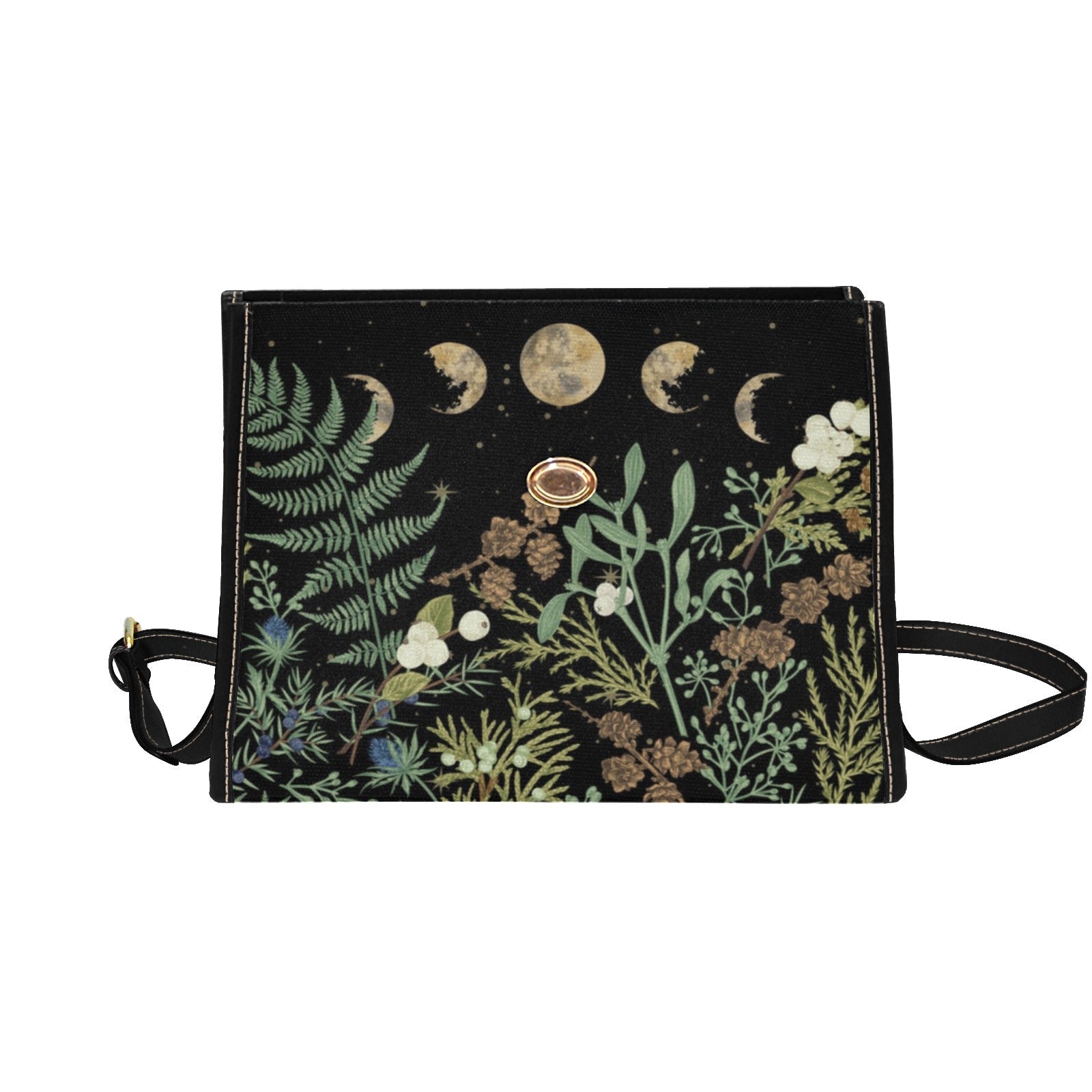 Pine Forest Satchel bag and wallet set set - sense forest