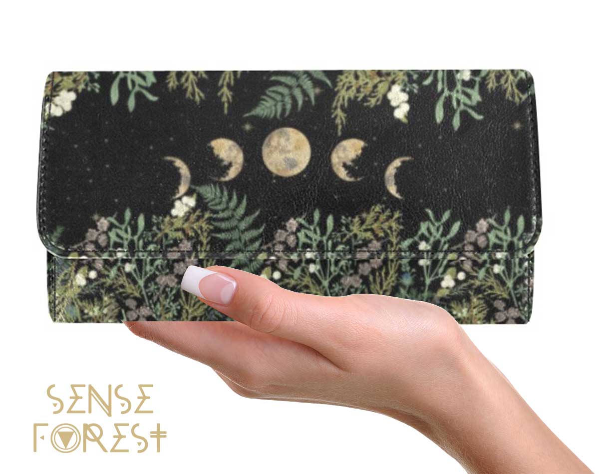 Pine Forest Satchel bag and wallet set set - sense forest