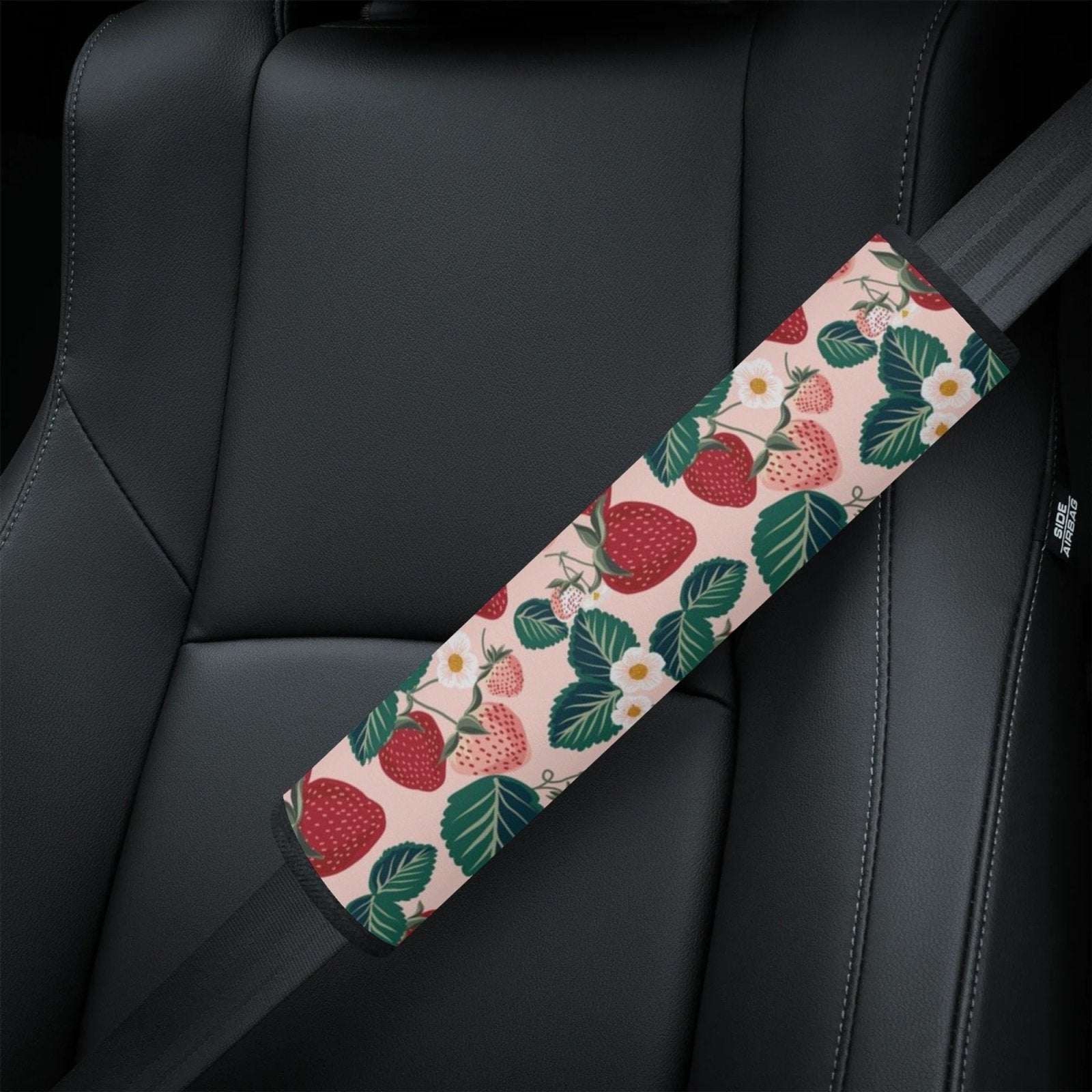 Pink strawberry Car Seat Cover Set - sense forest