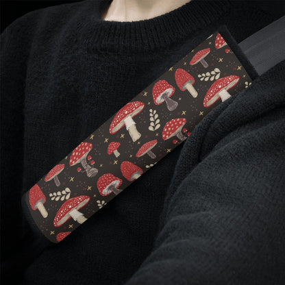 Red Amanita mushroom Car Seat Cover Set - sense forest