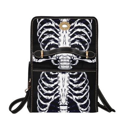 Ribcage Canvas Satchel Bag | Sense Forest - sense forest