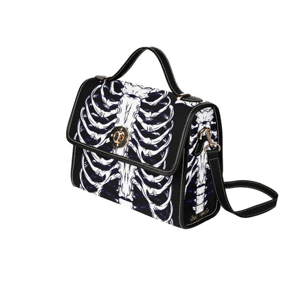 Ribcage Canvas Satchel Bag | Sense Forest - sense forest